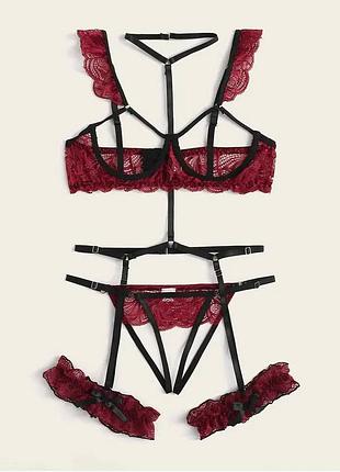 Комплект білизни з відкритим доступом.