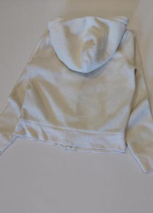 Теплая флисовая кофта, куртка gap молочного цвета рост 1655 фото