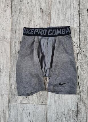 Чоловічі спортивні компресійні шорти труси nike pro combat2 фото