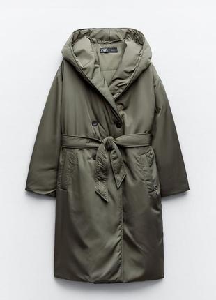 Zara. пальто. зимове пальто2 фото