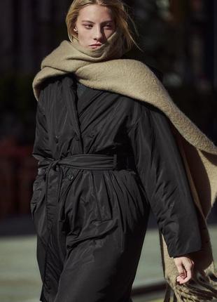 Zara. пальто. зимове пальто4 фото