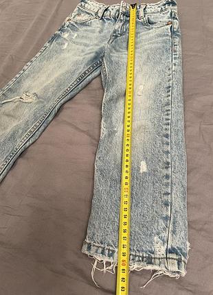 Джинси zara прямі 6
