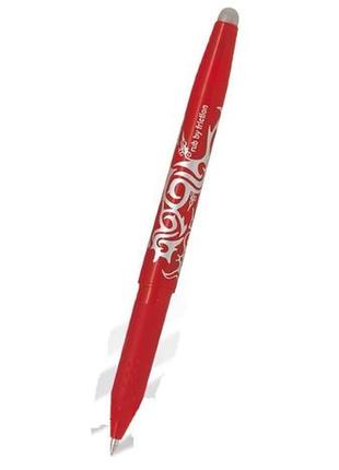 Ручка-роллер frixion (пиши-стирай) 0.7 мм ц.красный pilot