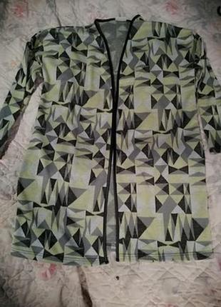 Классный удобный стильный кардиган пиджак тренч2 фото