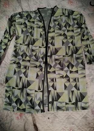 Классный удобный стильный кардиган пиджак тренч1 фото