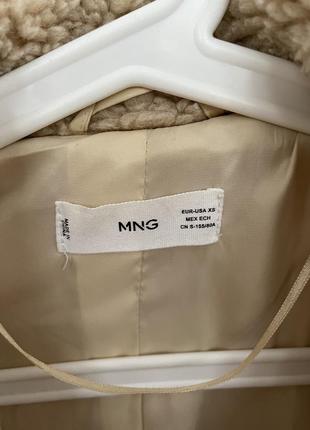 Женская эко шубка шерпа пальто тедди mango7 фото