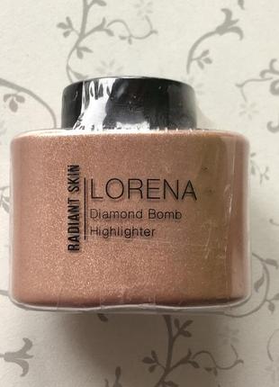 Lorena beauty хайлайтер diamond bomb тон 02