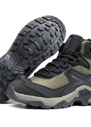 Salomon XT-6 GTX Utility Black Ebony Marmalade termo хакі