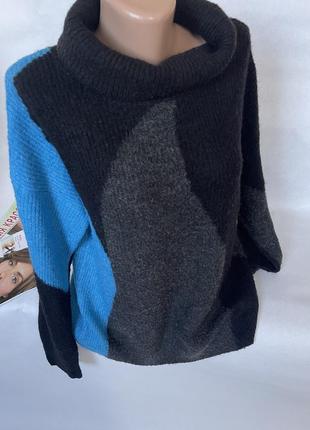 Стильный свитер с горлом lindex3 фото