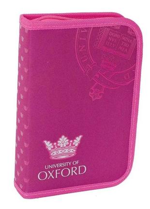 Пенал yes "rose" 1 відділення 2 закоти 531373