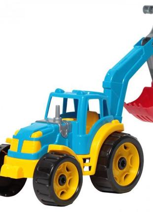 Іграшковий трактор з ковшем 3435txk деталі рухливі  (різнокольоровий)