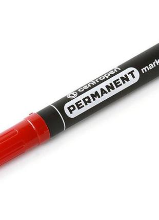 Маркер permanent ц.красный centropen 8566/02