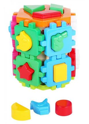 Іграшка куб "розумний малюк конструктор технок", арт. 2001txk2 фото