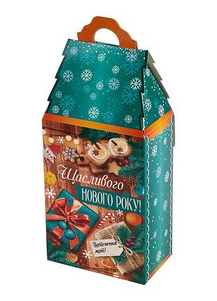Подарочный набор конфет в картонной коробке с символикой 2024 года 450 г