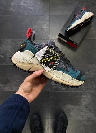 Мужские водостойкие термо кроссовки до - 15°❄️reebok zig kinetica termo gore-tex, blue /black