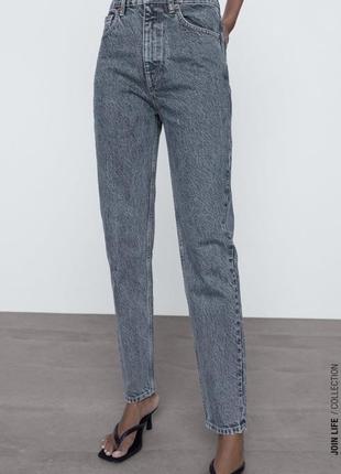 Zara mom jeans 362 фото