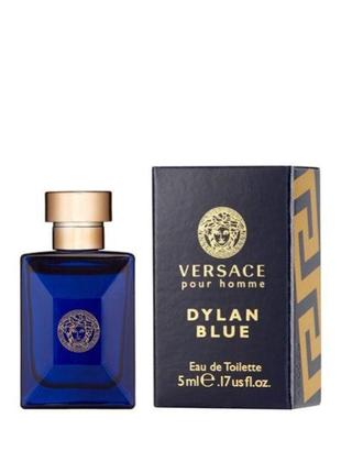 Оригінал versace dylan blue pour homme 5 ml ( версаче ділан блю ) туалетна вода