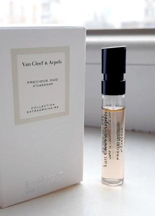 Van cleef & arpels precious oud💥оригинал миниатюра пробник 2 мл mini spray в книжке