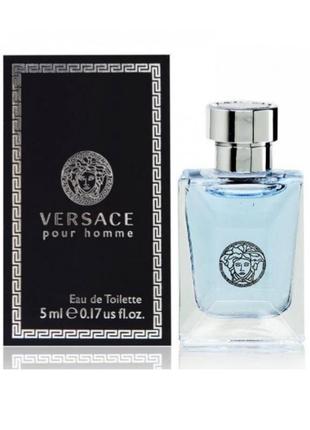 Оригінал versace pour homme 5 ml ( версаче пур хом ) туалетна вода