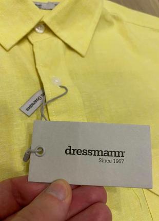 Льняна сорочка dressmann3 фото