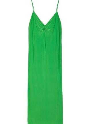 Зелена міді сукня zara з паперовою біркою