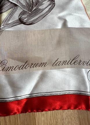 Gianfranco ferre грандиозный шелковый большой платок шарф палантин. италия4 фото