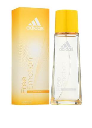 Оригінал adidas free emotion 50 ml (адідас фрі емошн) туалетна вода