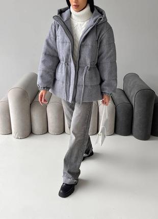 Теплая зимняя куртка " глория 02 "6 фото