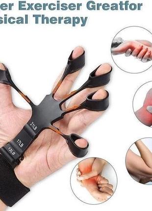 Тренажер для пальцев, 6 уровней устойчивости, усилитель для рук finger relax