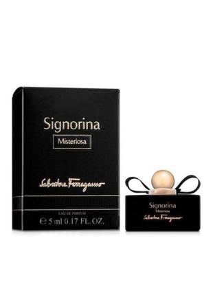 Оригінал salvatore ferragamo signorina misteriosa 5 ml ( сальватор феррагамо сигнорина мистериоза )