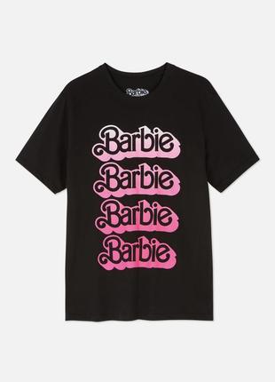 Трендовая яркая футболка barbie, футболка барби2 фото