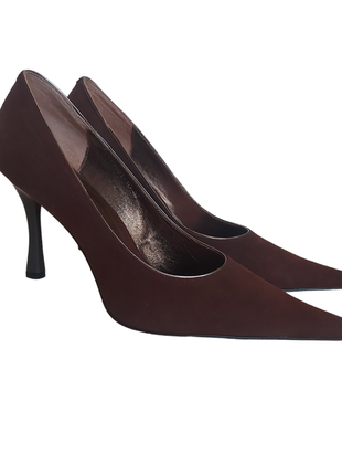 Туфли женские замшевые италия