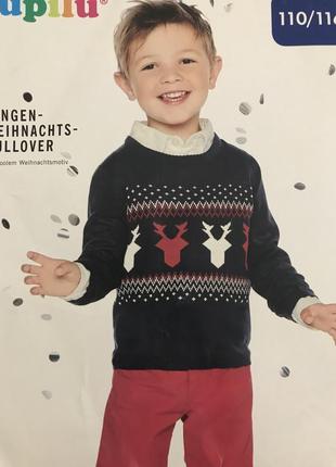 Новорічний святковий карнавальний новий светер на ріст 110-116 см1 фото