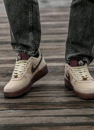 Женские кроссовки nike air force sp 21 “coffee” 38-39-40-417 фото