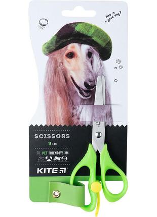 Ножницы детские с пружиной kite dogs k22-129, 13 см