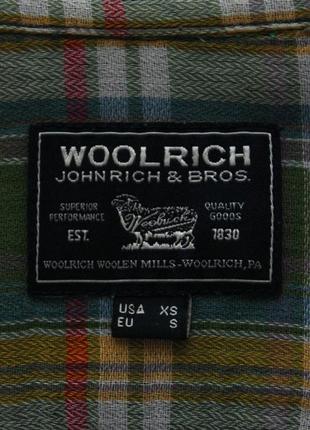 Мужская рубашка в клетку woolrich2 фото