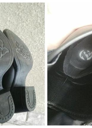 Новые,кож.зам сапоги,ботинки,казаки, bata 4