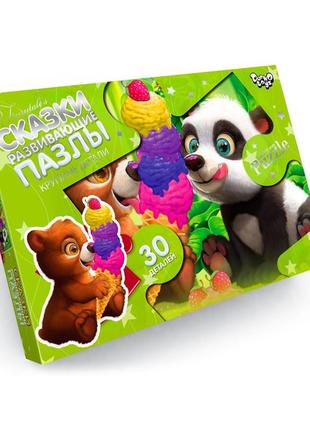 Дитячі пазли-максі "панда" mx30-07-03, 30 елементів