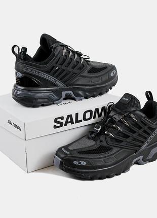 Мужские кроссовки salomon acs pro black1 фото