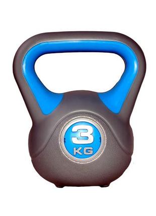 Гиря liveup plastic kettlebell