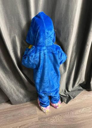 Дитячий кігурумі хагі вагі синій6 фото