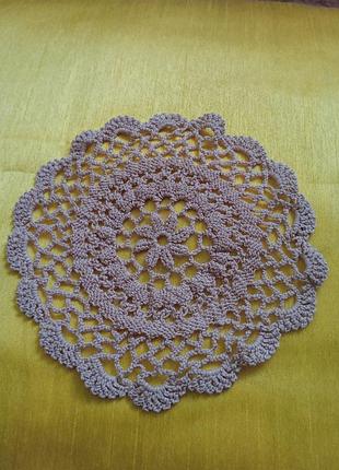 Салфетка мереживо, ручна робота/ все для дому та декору