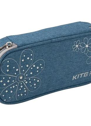Пенал kite education flowery k19-662-1