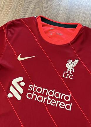 Мужская оригинальная футбольная джерси nike liverpool 2021/224 фото