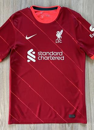 Мужская оригинальная футбольная джерси nike liverpool 2021/222 фото