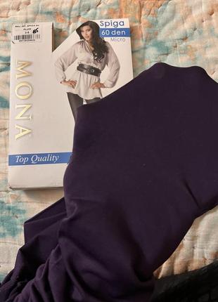 Теплі колготки із мікрофібри 60 ден mona італія