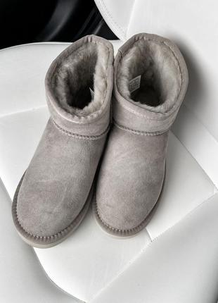 Уггі угги уги ugg mini ligth grey5 фото