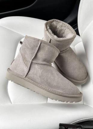 Уггі угги уги ugg mini ligth grey1 фото