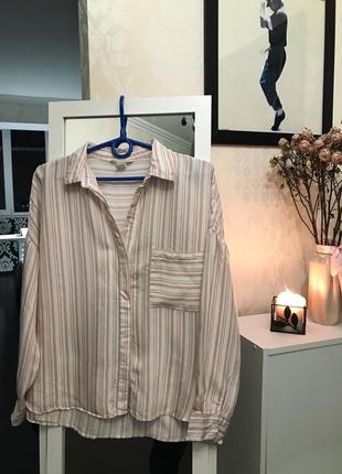 Сорочка оверсайз h&m