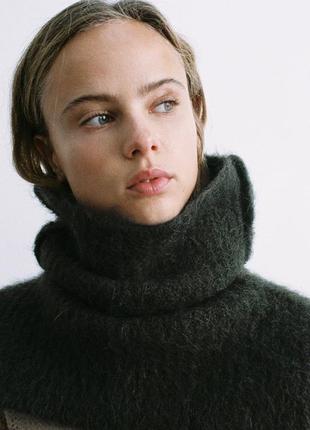Zara. шарф. манишка5 фото